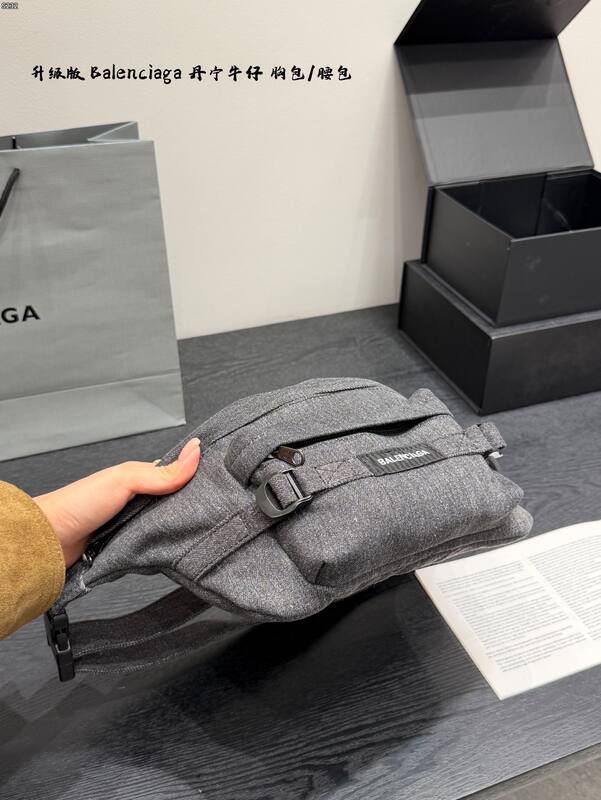 Balenciaga Grey shoulder bag — 1:1 Replica