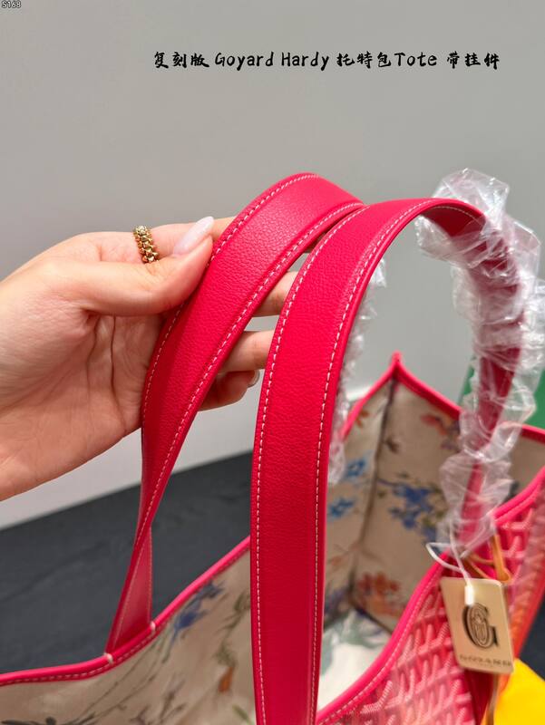 Goyard Hardy Red 41x31x17cm tote bag — 1:1 Replica
