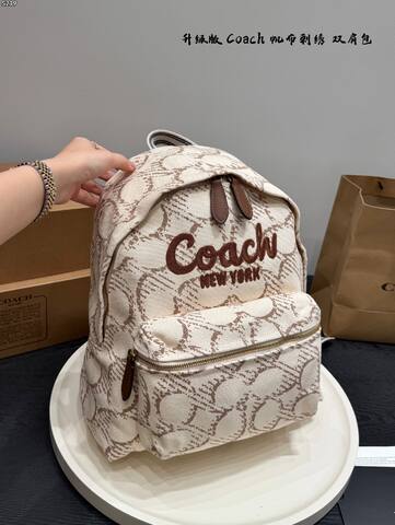 Coach Monogram shoulder bag AAA Quality Replica