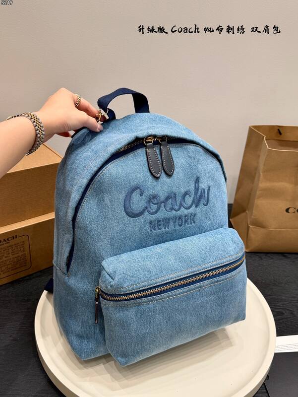 Coach Blue shoulder bag — Top Quality Replica