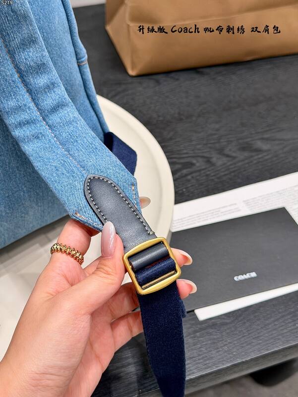 Coach Blue shoulder bag — Top Quality Replica