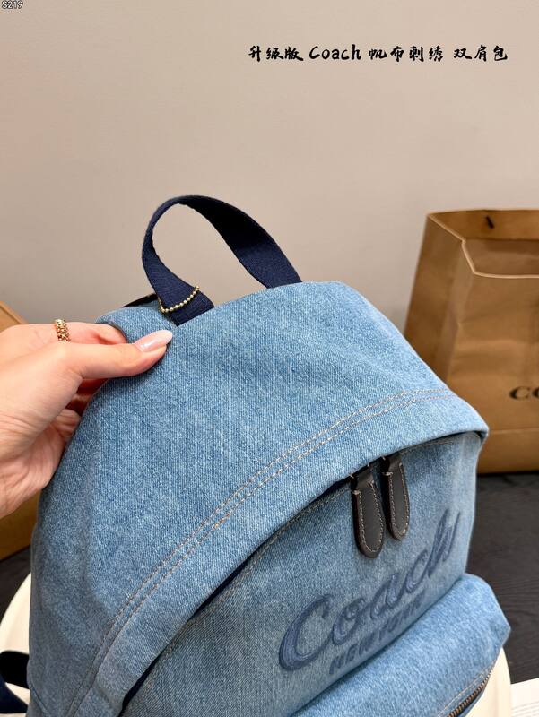 Coach Blue shoulder bag — Top Quality Replica