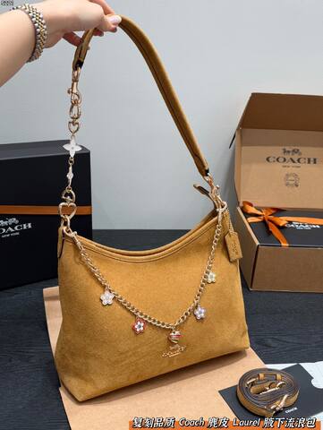 Coach Brown shoulder bag Top Quality Replica