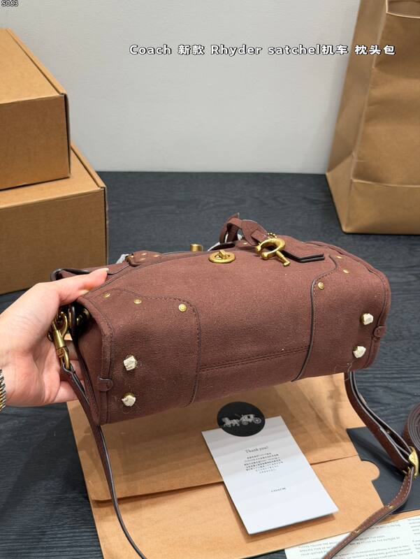 Coach Brown shoulder bag — AAA Quality Replica