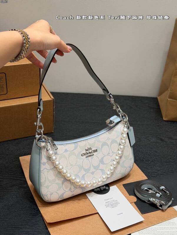 Coach Blue shoulder bag — Premium Replica
