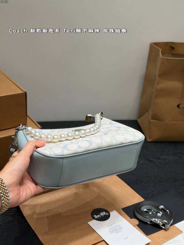 Coach Blue shoulder bag — Premium Replica