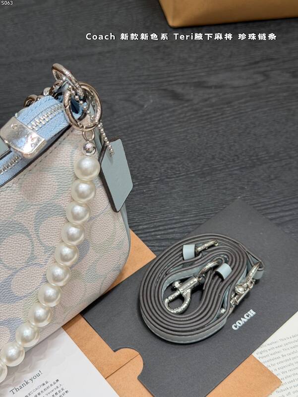 Coach Blue shoulder bag — Premium Replica