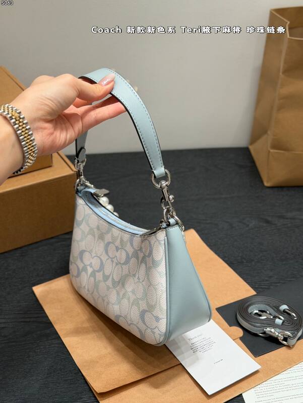 Coach Blue shoulder bag — Premium Replica