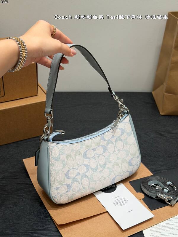 Coach Blue shoulder bag — Premium Replica