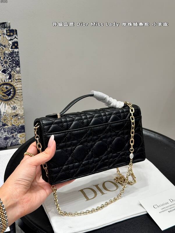 Dior Miss Lady Black shoulder — Top Quality Replica