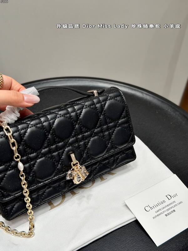 Dior Miss Lady Black shoulder — Top Quality Replica
