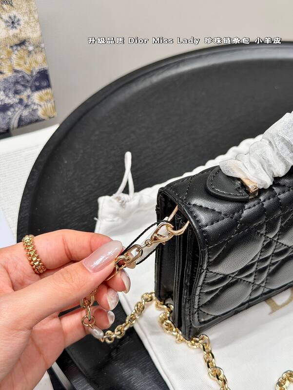 Dior Miss Lady Black shoulder — Top Quality Replica