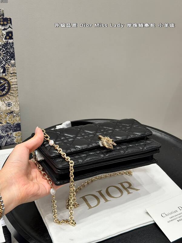 Dior Miss Lady Black shoulder — Top Quality Replica
