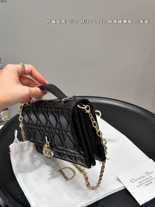Dior Miss Lady Black shoulder — Top Quality Replica