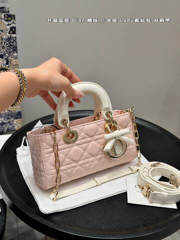 Dior Lady Beige mini shoulder 1 1 Replica