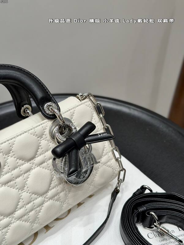 Dior Lady White small crossbody — AAA Quality Replica