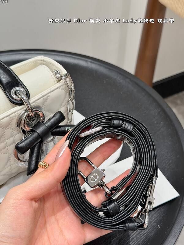 Dior Lady White small crossbody — AAA Quality Replica