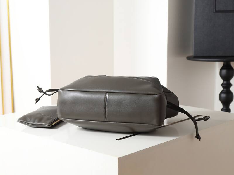 Saint Laurent Jamie 4 3 Dark gray leather with gold hardware large shoulder — AAA Quality Replica