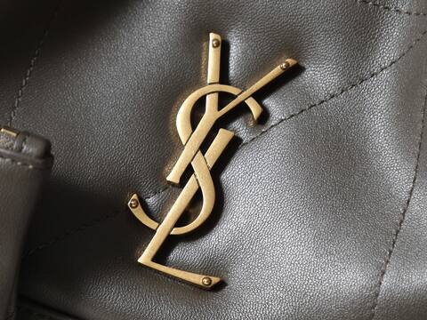 Saint Laurent Jamie 4 3 Dark gray leather with gold hardware large shoulder AAA Quality Replica