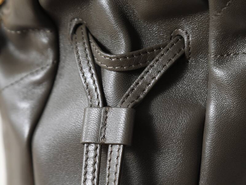 Saint Laurent Jamie 4 3 Dark gray leather with gold hardware large shoulder — AAA Quality Replica