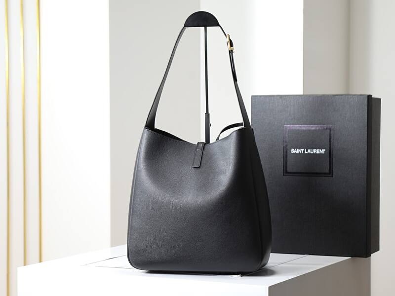 Saint Laurent Le 5 7 Black leather shoulder — Top Quality Replica