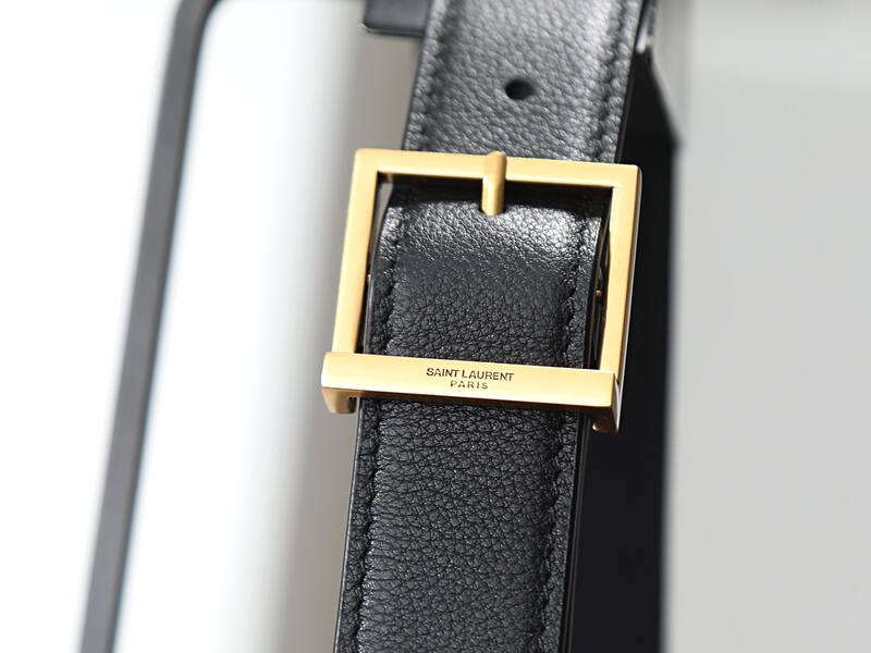 Saint Laurent Le 5 7 Black leather shoulder — Top Quality Replica