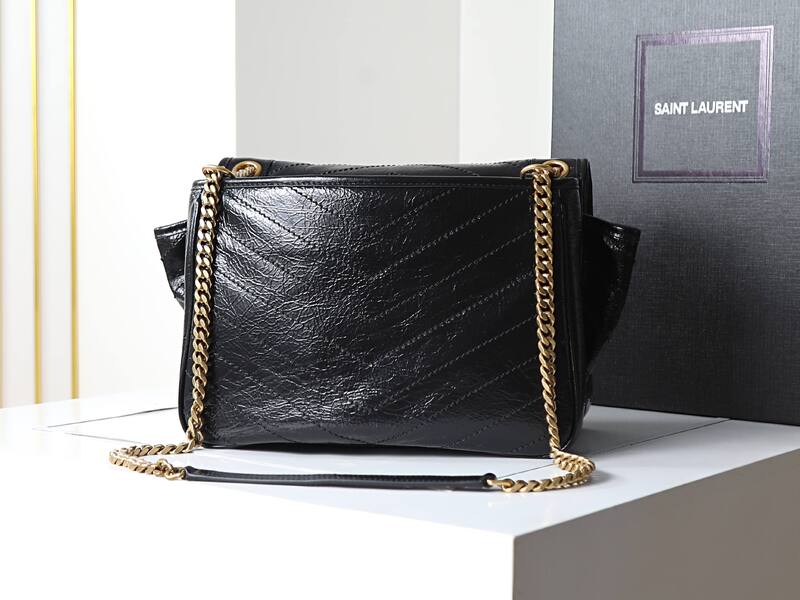 Saint Laurent Niki Black shoulder — Premium Replica
