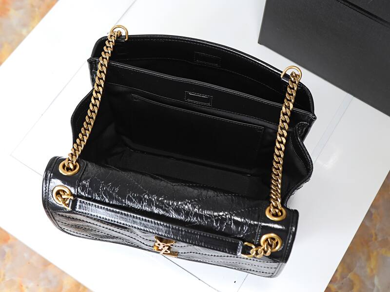 Saint Laurent Niki Black shoulder — Premium Replica