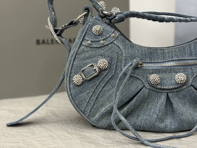 Balenciaga Le Cagole Blue shoulder bag — Premium Replica