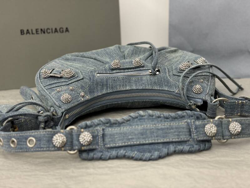 Balenciaga Le Cagole Blue shoulder bag — Premium Replica