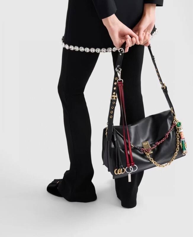 Prada Black 40x30x16cm shoulder bag — 1:1 Replica