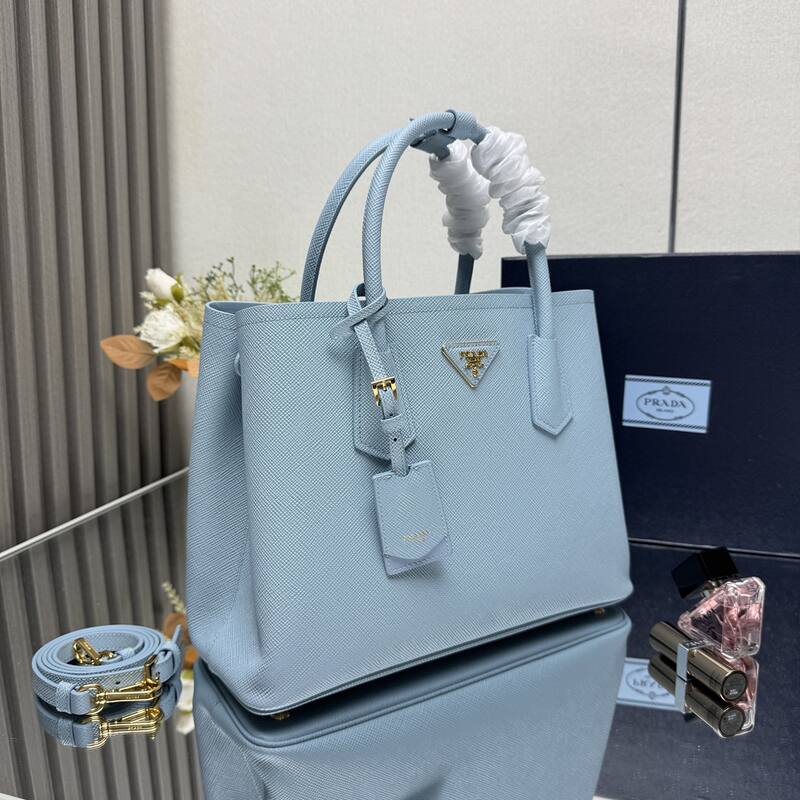 Prada Blue 25x18x10cm shoulder bag — AAA Quality Replica