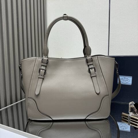 Prada Red 40x30x16cm shoulder bag AAA Quality Replica