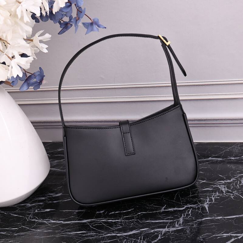 YSL Black 23x16x6 shoulder — Premium Replica