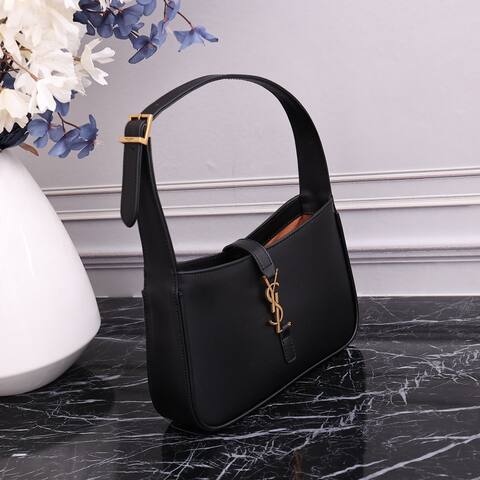 YSL Black 23x16x6 5cm shoulder Premium Replica