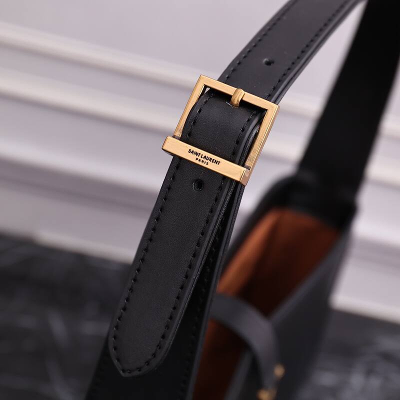 YSL Black 23x16x6 shoulder — Premium Replica