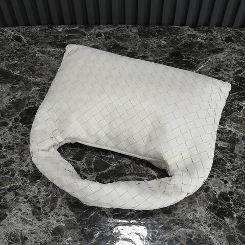 Bottega Veneta White 25x18x10cm shoulder bag Premium Replica