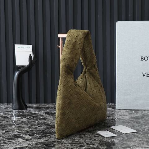 Bottega Veneta Green 25x18x10cm shoulder bag AAA Quality Replica