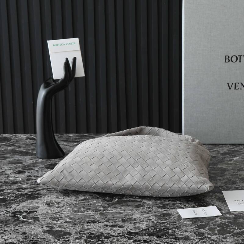 Bottega Veneta Gray 25x18x10cm shoulder bag — Top Quality Replica