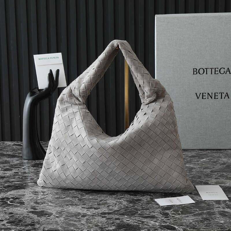 Bottega Veneta Gray 25x18x10cm shoulder bag — Top Quality Replica