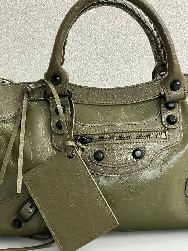 Balenciaga City Green 38x28x15cm shoulder bag — Top Quality Replica