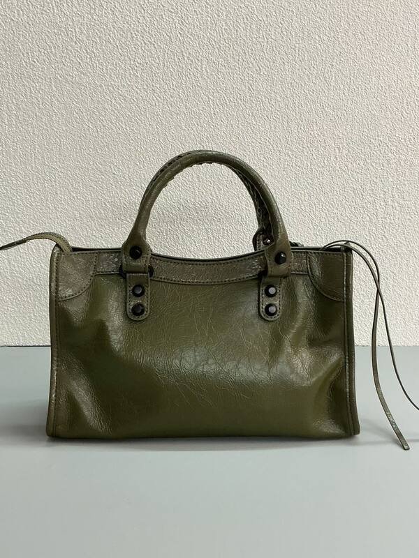 Balenciaga City Green 38x28x15cm shoulder bag — Top Quality Replica