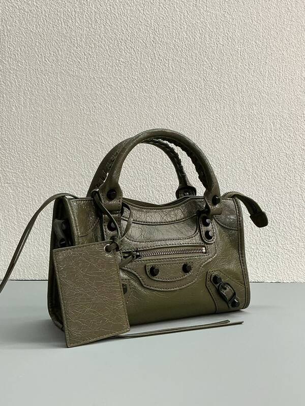 Balenciaga City Green 38x28x15cm shoulder bag — AAA Quality Replica