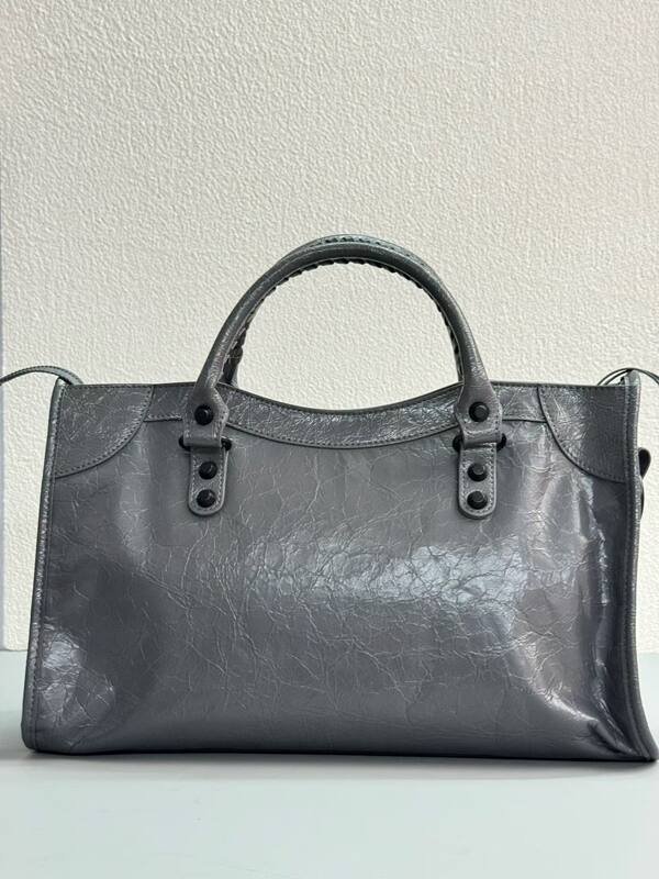 Balenciaga City Gray 38x28x15cm shoulder bag — 1:1 Replica