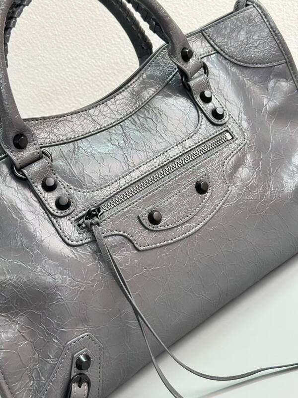 Balenciaga City Gray 38x28x15cm shoulder bag — 1:1 Replica