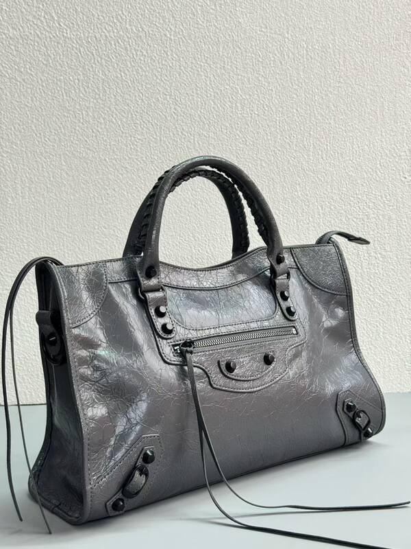 Balenciaga City Gray 38x28x15cm shoulder bag — 1:1 Replica