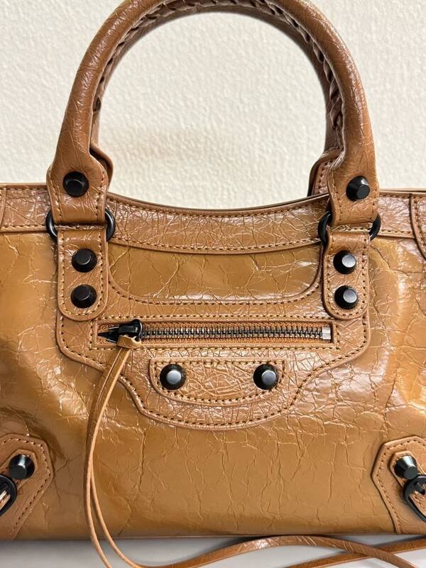 Balenciaga City Brown 38x28x15cm shoulder bag — 1:1 Replica