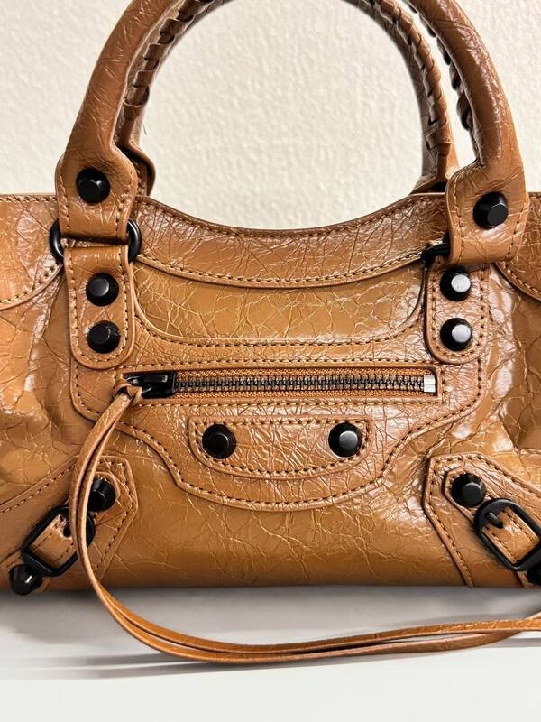 Balenciaga City Brown 38x28x15cm shoulder bag — AAA Quality Replica
