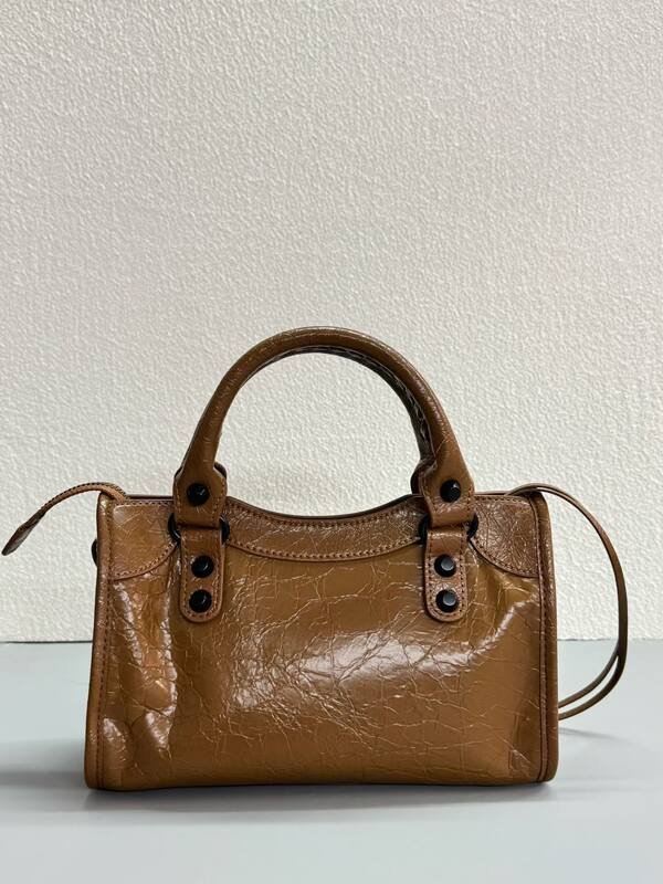Balenciaga City Brown 38x28x15cm shoulder bag — AAA Quality Replica