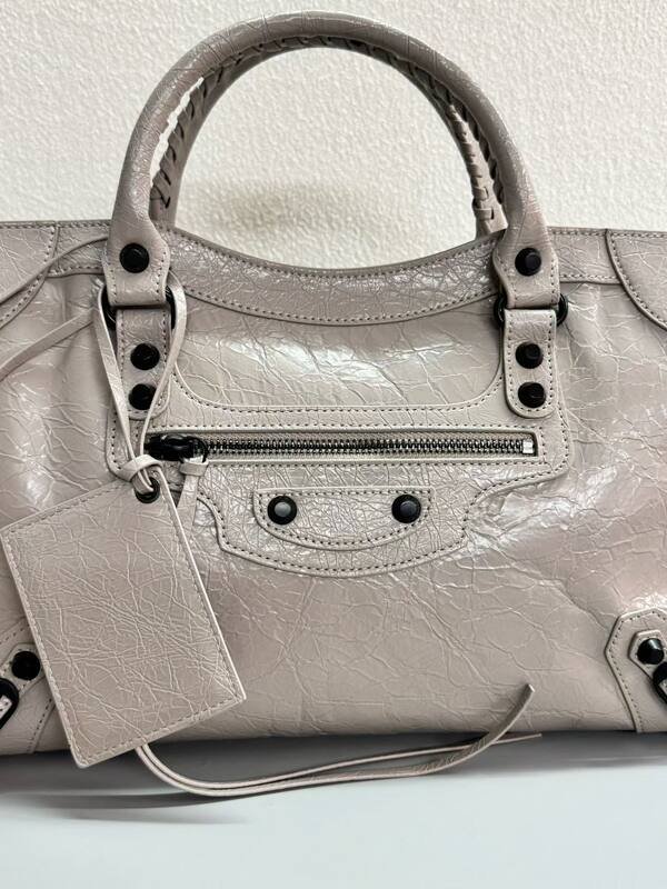 Balenciaga City Gray 38x28x15cm shoulder bag — 1:1 Replica